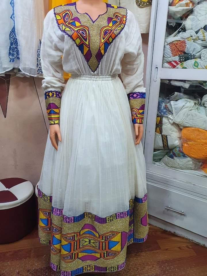 Ethiopian habesha dress outlet 2018