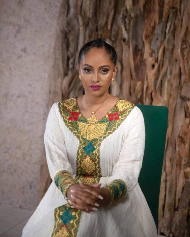 Eritrean And Ethiopian Habesha Traditional Dress East Afro Dress 