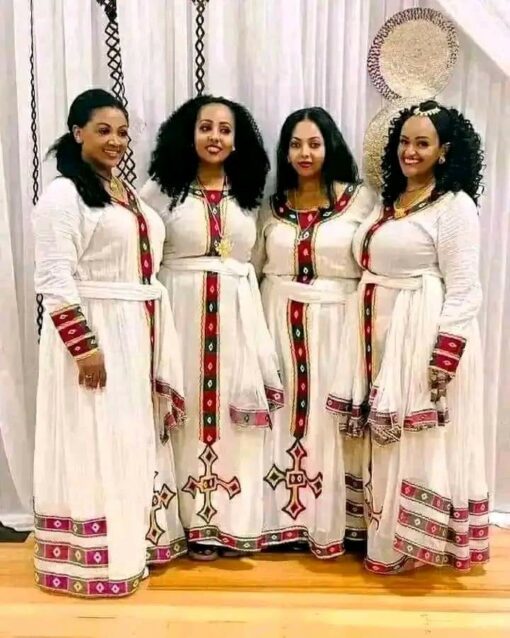 Eritrean and Ethiopian habesha traditional dress / 1 - East Afro Dress ...