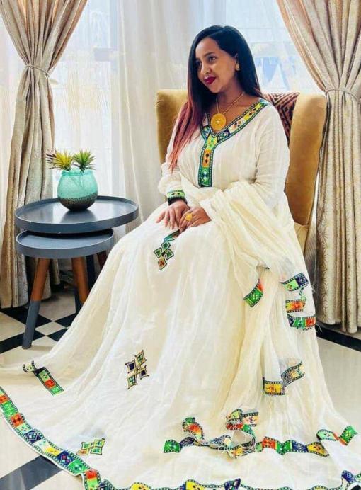 Habesha wedding best sale dress 2018