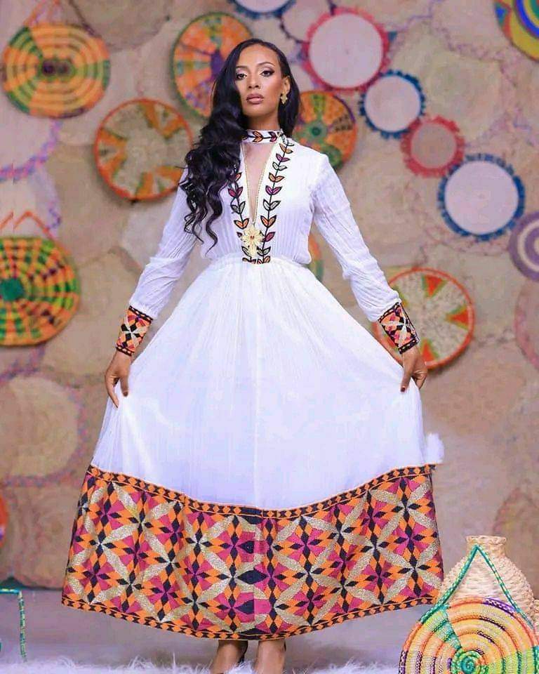 Eritrean and Ethiopian habesha traditional dress - East Afro Dress ...