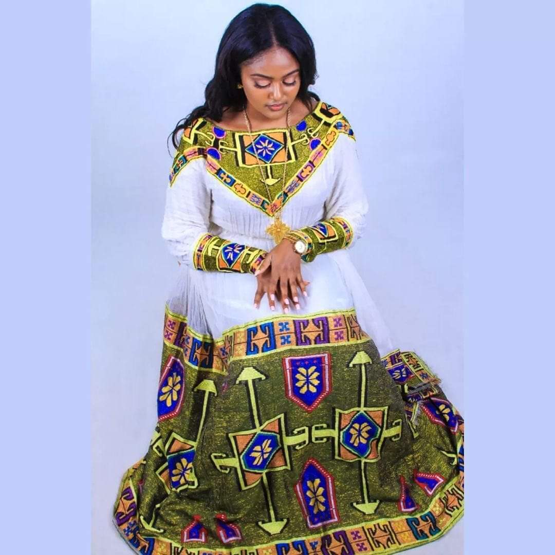 Habesha Dress - East Afro Dress, Habesha Dress, Habesha Kemis ...