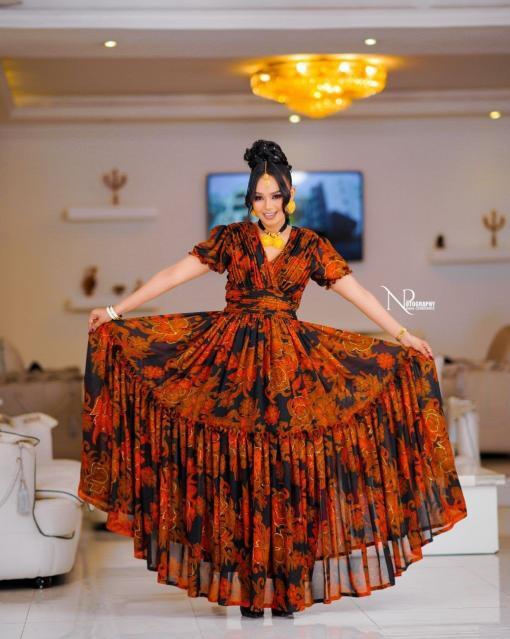 Chiffon dress