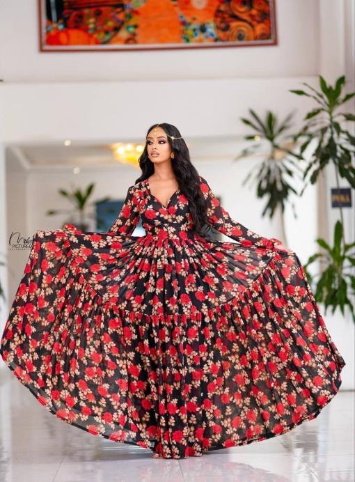 Chiffon dress