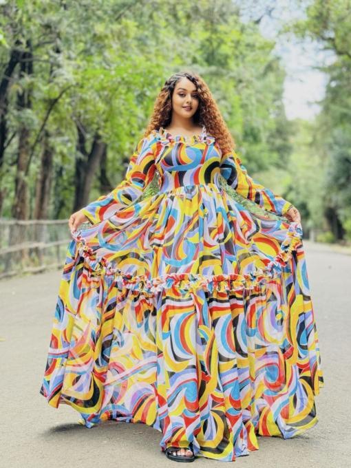 Chiffon dress