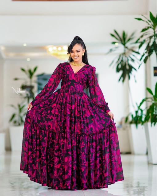 Chiffon dress