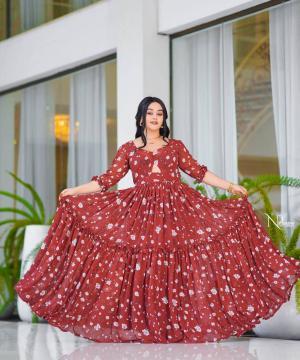 Chiffon dress