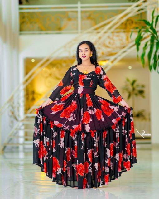 Chiffon dress