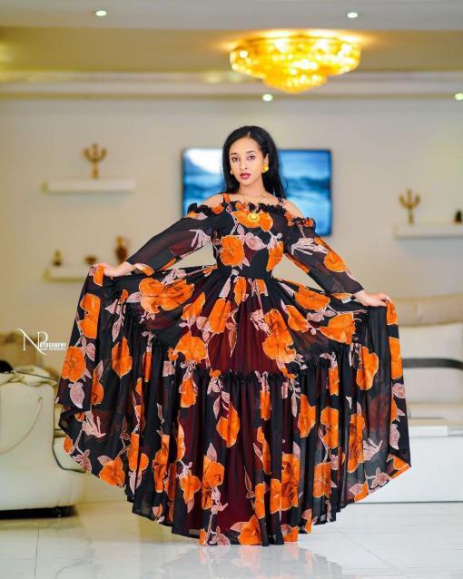 Chiffon dress
