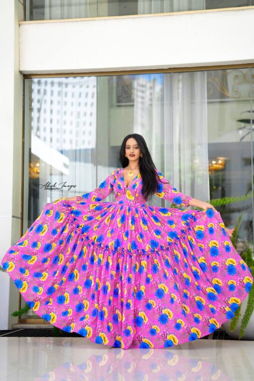 Chiffon dress