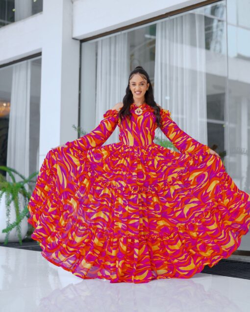 Chiffon dress
