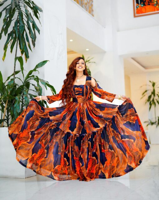 Chiffon dress