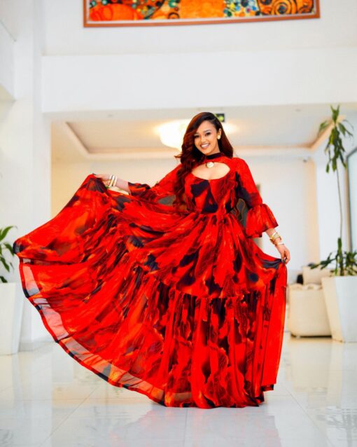 Chiffon dress
