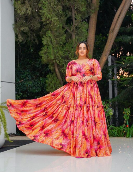 Chiffon dress
