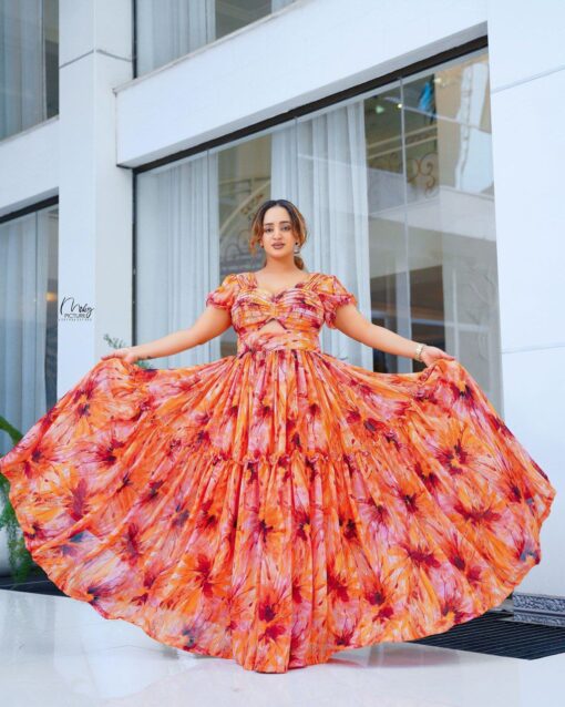 Chiffon dress