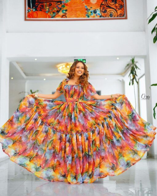 Chiffon dress