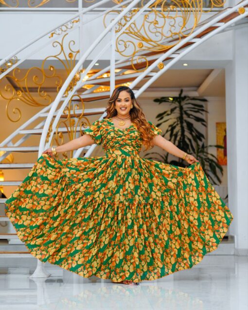 Chiffon dress