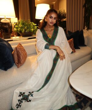 Ethiopian and Eritrean habesha traditional dress
