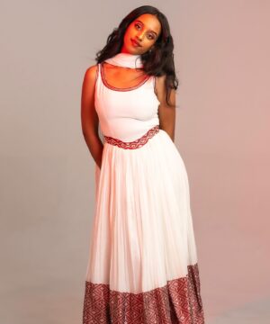 Ethiopian and Eritrean habesha traditional dress