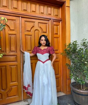 Ethiopian and Eritrean habesha traditional dress