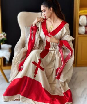 Ethiopian and Eritrean habesha traditional dress