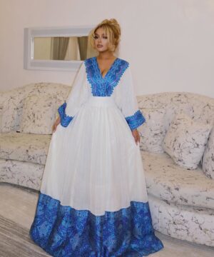 Ethiopian and Eritrean habesha traditional dress