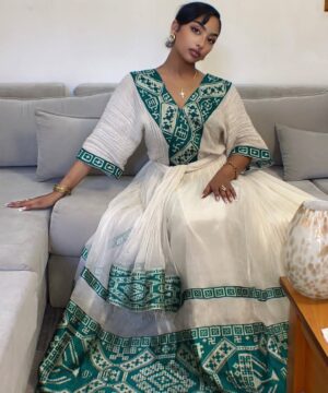 👗Ethiopia and Eritrea Habesha traditional dress