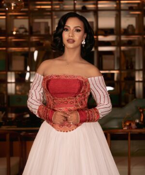Ethiopian and Eritrean habesha traditional dress